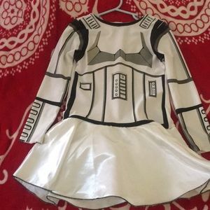 Storm trooper girl dress costume (only dress)